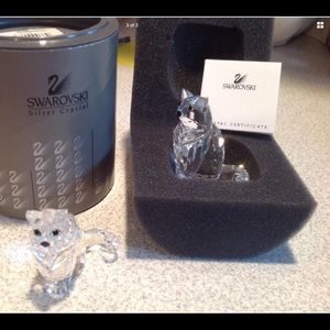 Swarovski Crystal Cat